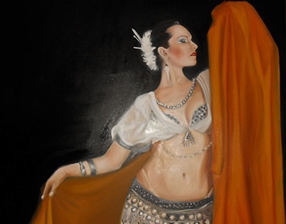 Irina - oil on canvas 48x48