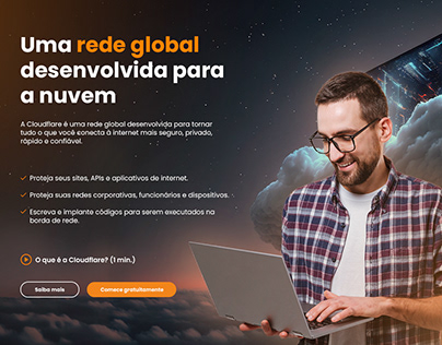 Redesign Página Cloudflare - Desafio ULC Ciparoni