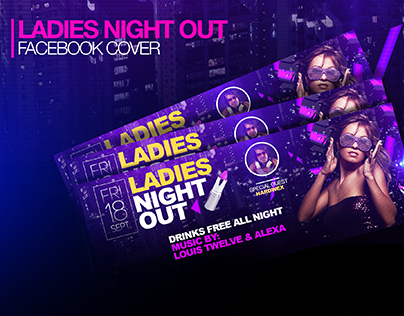 Ladies Night Out | Facebook Cover