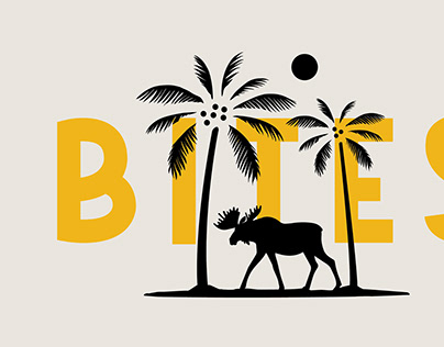 Bites cafe & bakery logo design
