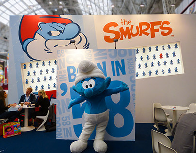 The Smurfs™ - London BLE stand - 2013