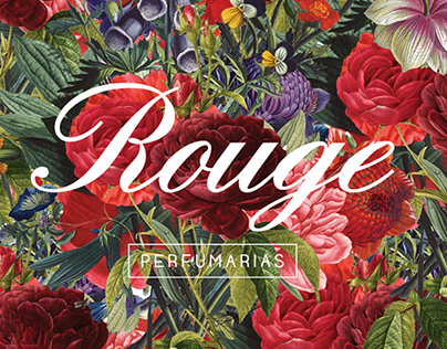 Rouge Perfumarias - Branding