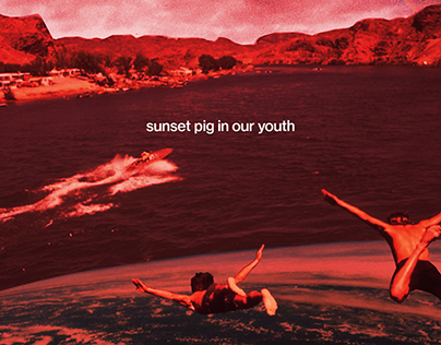 Sunset Pig - In Our Youth Album Design