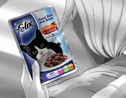 Felix cat food promotional TV  and In Store Campaign.