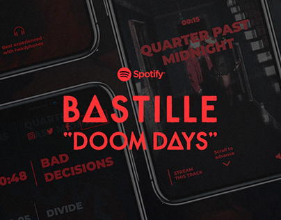 Bastille Doom Days | Promotional Website