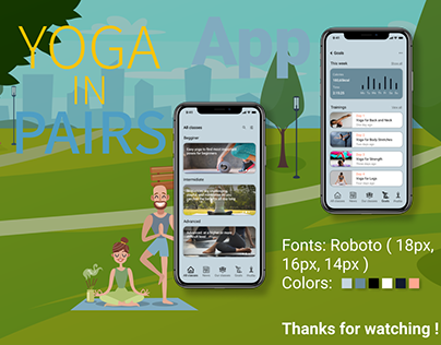 Yoga in Pairs Mobile App
