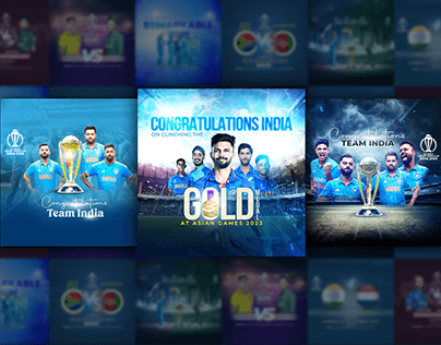 Cheering Team India