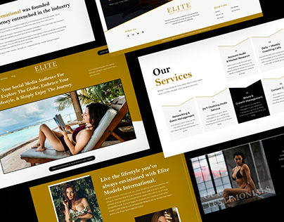 Onlyfans Agency website Design | Landing Page Design