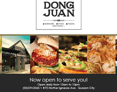 DONG JUAN - opening flyer