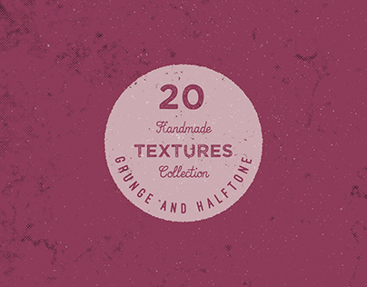 Grunge and Halftone Textures Collection