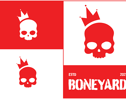 Boneyard Logo Remake - Yoobee College Assessment