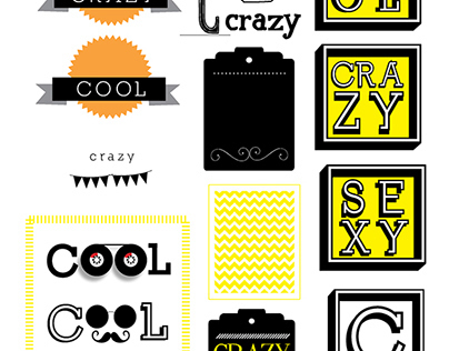 Crazy, Sexy & Cool Tag design for Grazia India
