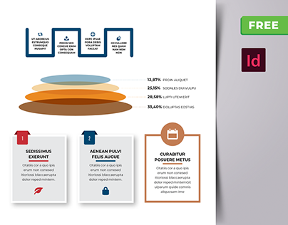 Free Infographic Elements for InDesign