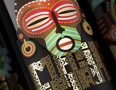 Mask Spirit. Collection of New World wines