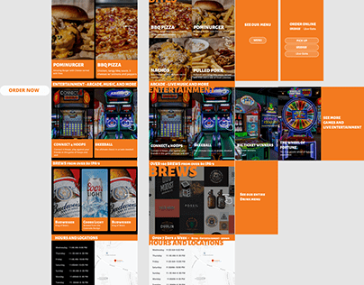 Pizza Bonez Restaurant App Mockup