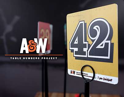 A&W Restaurants Table Numbers