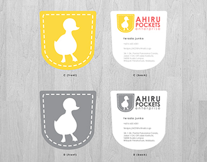 AHIRU POCKET corporate identity