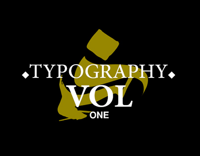 TYPOGRAPHY.vol one 