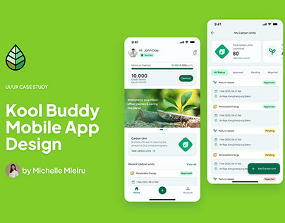 Kool Buddy Mobile App: UI/UX Case Study (2023)