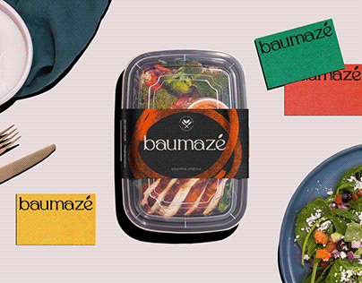 Project thumbnail - Baumazé Food Delivery - Brand Design