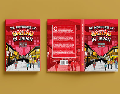 Book and Device Mockup for Gastao in Japan
