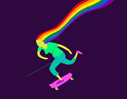 Skategirl (Pride 2018)