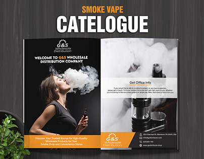 Smoke Vape Catelogue Design