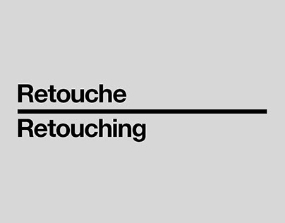 Retouche / Retouching