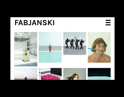 Pawel Fabjanski portfolio website