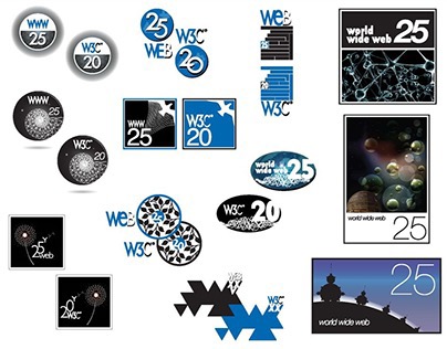 W3C Anniversary Logo Concepts