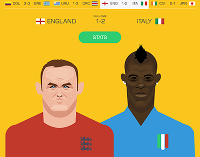 FIFA World Cup website - Reimagined