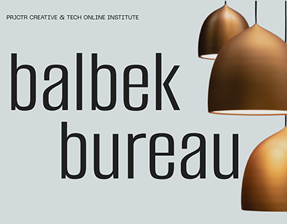 Redesign for "balbek bureau". Educational project