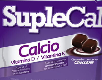 Suplecal Calcium and Vitamins Caramels