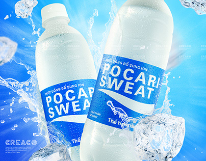 Pocari Sweat - Product Commercial Photography