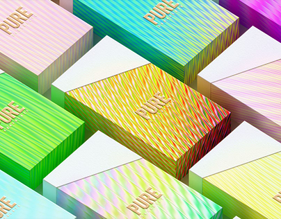 Delicious chocolate packaging concept