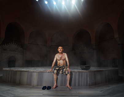 Portraits of Hamam workers, Istanbul 