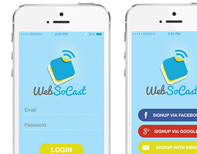 WebSoCast Mobile App