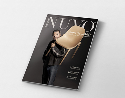 Nuvo Magazine ft. Philippe Starck Redesign