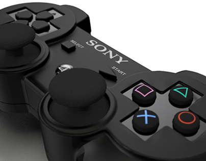 3D Animation - Sony PS3 Controller