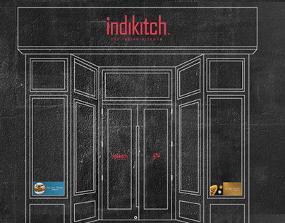 Indikitch Restaurant Branding