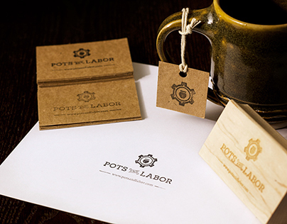Pots and Labor branding