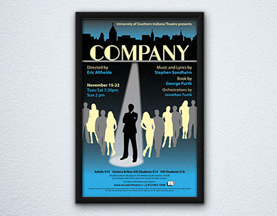 Company - USI Theatre Poster / Program