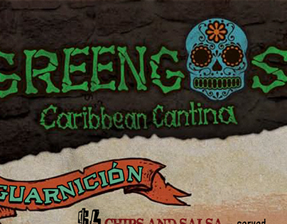 Greengos Caribbean Cantina Menu