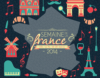 Semaine de la France 2014 / Visual identity