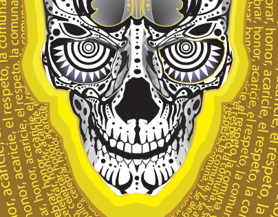 Dia De Los Muertos Sugar Skull Design