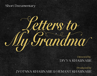 Letters to my Grandma_Short Documentary - Press Kit
