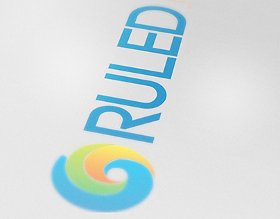 Ruled abstract logo
