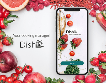 Cook App | Ui design | Dish
