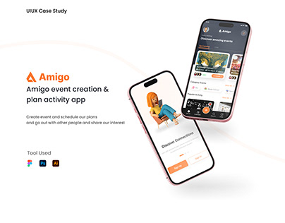 Project thumbnail - Amigo - Event Creation App