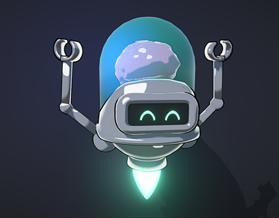 Game Character Design - Isaac Robot